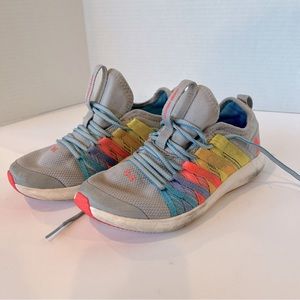 Under Armour Girls Infinity 3020016-102 Gray Running Shoes Sneakers Size 2 Y